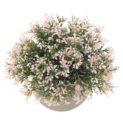 Planta artificial respiración del bebé polietileno rosado 14 x 17 cm Basic Living