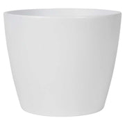 Nubia 12 cm white ceramic floor pot