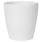 Thalia 14 cm White Ceramic Floor Planter