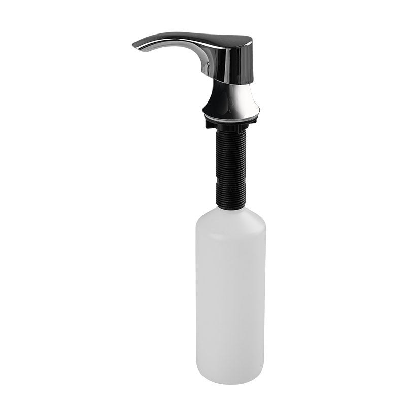 Dispensador de jabón para cocina cuello bajo cromo pulido