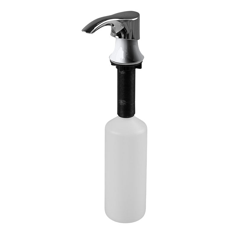 Dispensador de jabón para cocina cuello bajo cromo pulido