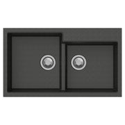Fregadero submontar cuarzo negro marme