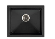 Marme Black Quartz Undermount Sink 50 x 50 x 30 Glossy