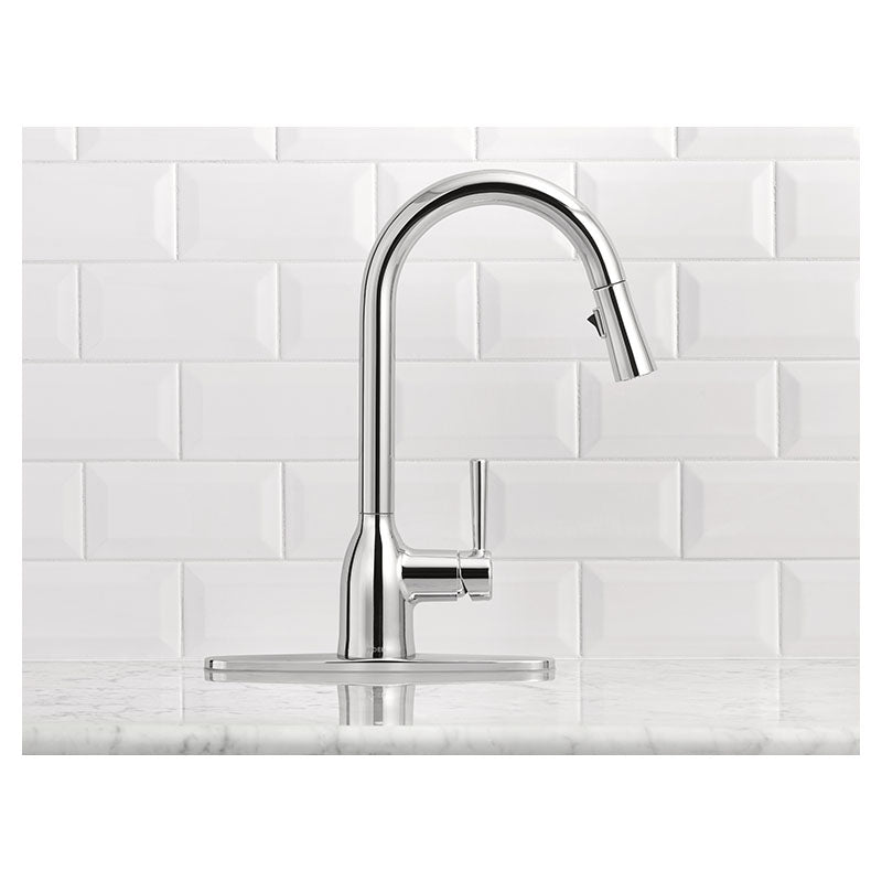 Adler 8" Chrome Kitchen Faucet