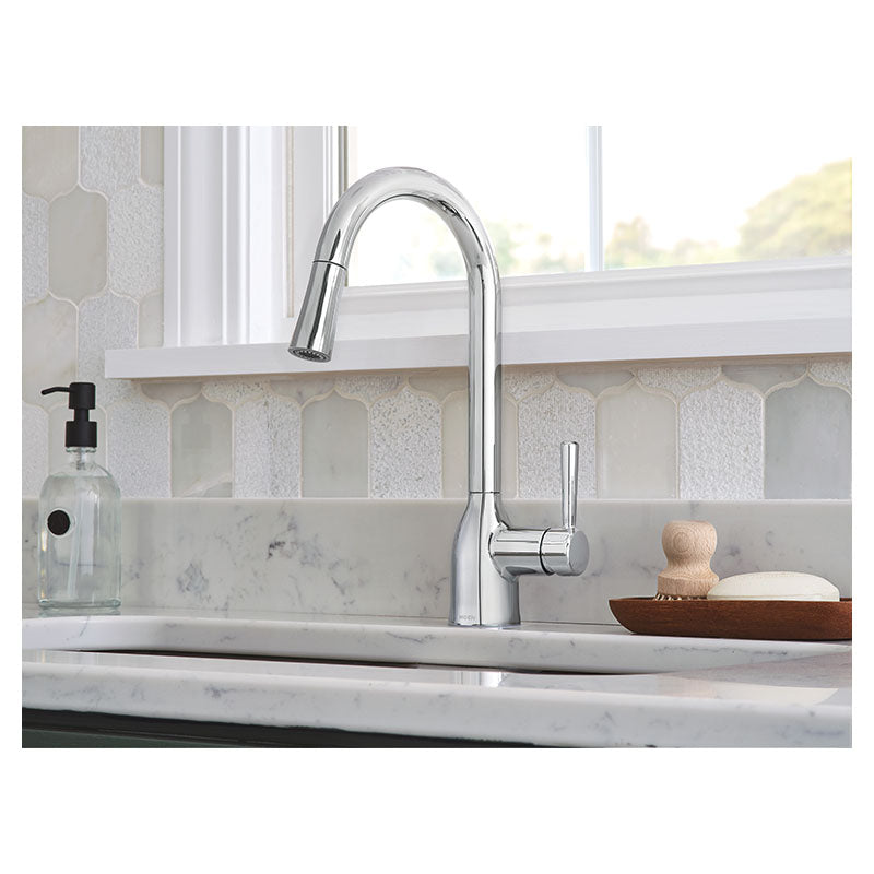 Adler 8" Chrome Kitchen Faucet