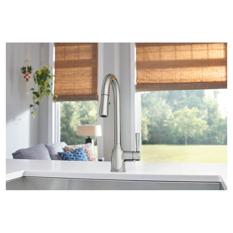 Adler 8" Chrome Kitchen Faucet
