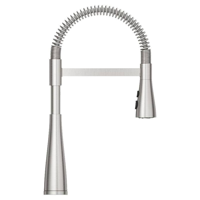 Grifo cocina monomando cuello resorte Neera culinary acero inoxidable