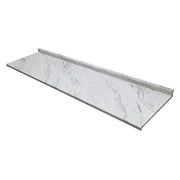 Calcutta Marble agglomerate RH kitchen countertop 7 x 64.5 x 240 cm