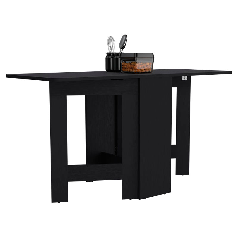 Isla plegable para cocina 78,6 x 60 x 31,3 cm wengué
