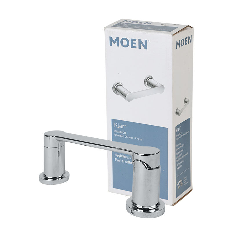Klar chrome toilet roll holder