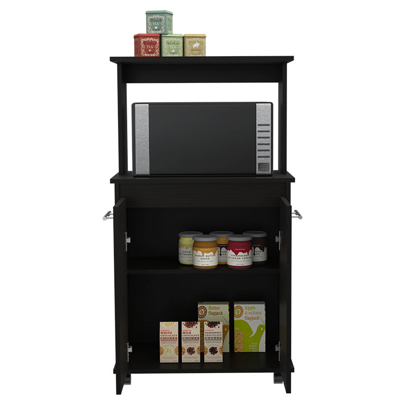 Mueble auxiliar microondas Manchester 113,5 x 63,1 x 36,1 cm wengué