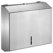 Aqua Nuova Satin Stainless Steel Interfolded Towel Dispenser