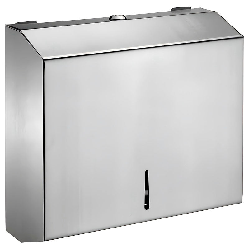 Dispensador toalla interfoleada acero inoxidable satinado Aqua Nuova