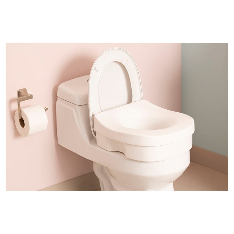 Asiento elevado para inodoro 5"