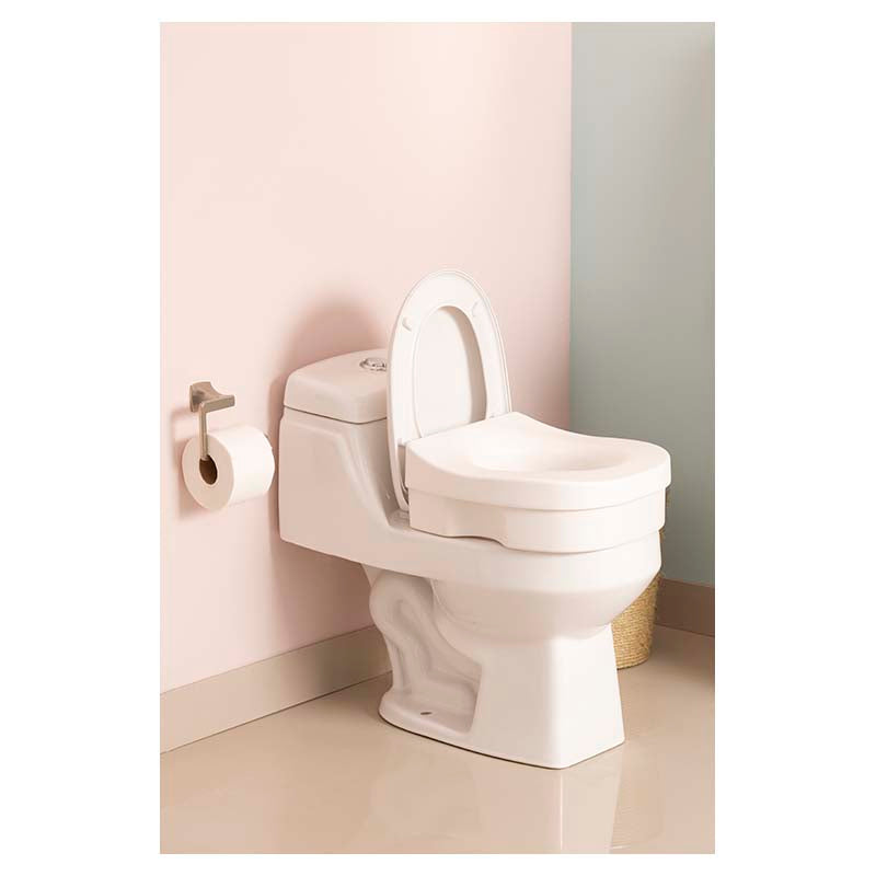 Asiento elevado para inodoro 5"