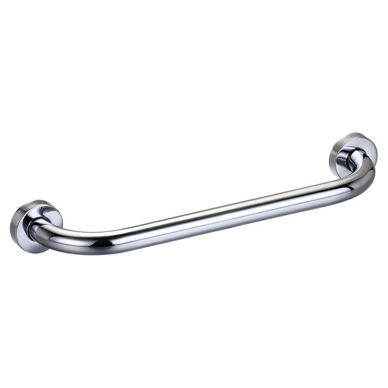 Barra de seguridad para baño cromada brillante 18" 45 cm
