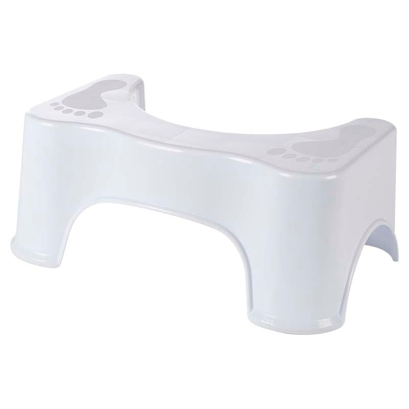 Taburete de baño blanco plástico