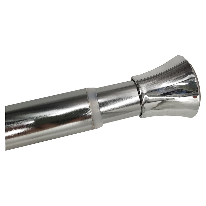 Aqua Nuova Extendable Curtain Rod 106-193 cm Matte Black