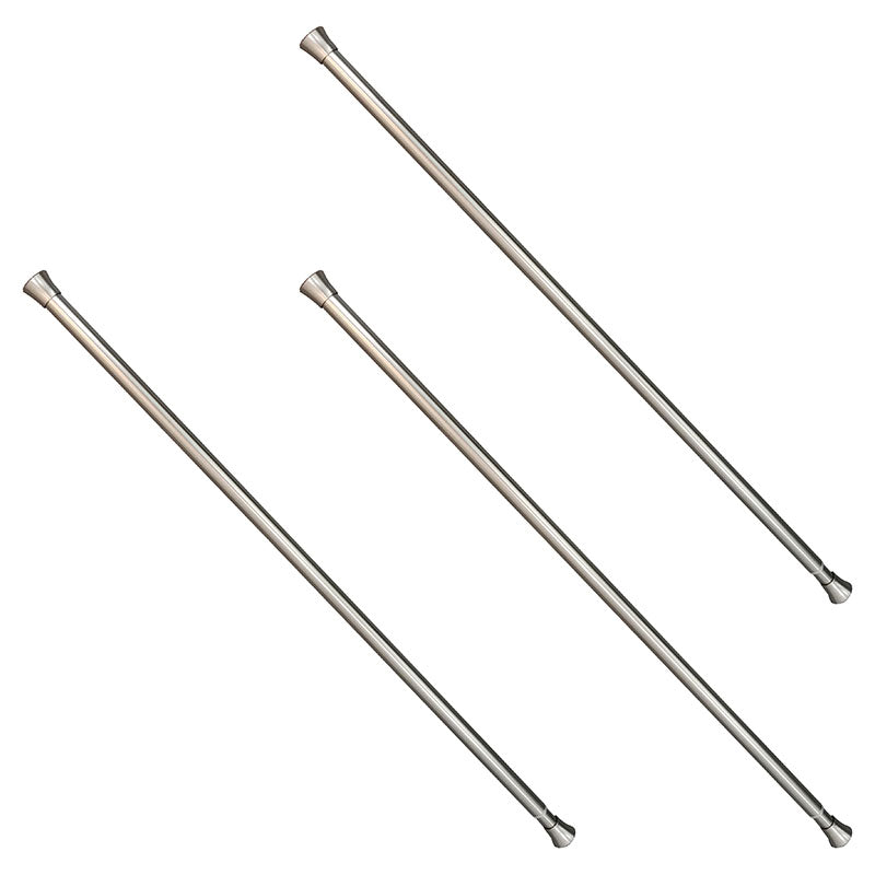 Tubo cortinero extensible 106-193 cm níquel cepillado Aqua Nuova