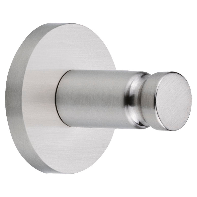 Toallero autoadhesivo redondo Moon acero inoxidable mate Tesa