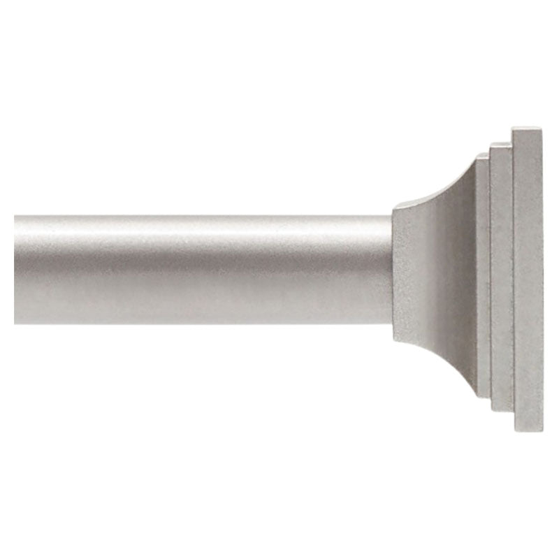 107-183 cm Tension Curtain Rod, Polished Pewter