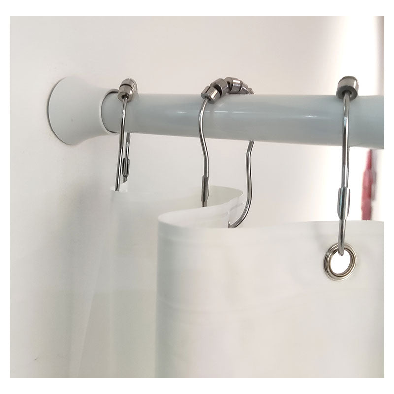 Extendable curtain rod 91-152 cm white Aqua Nuova