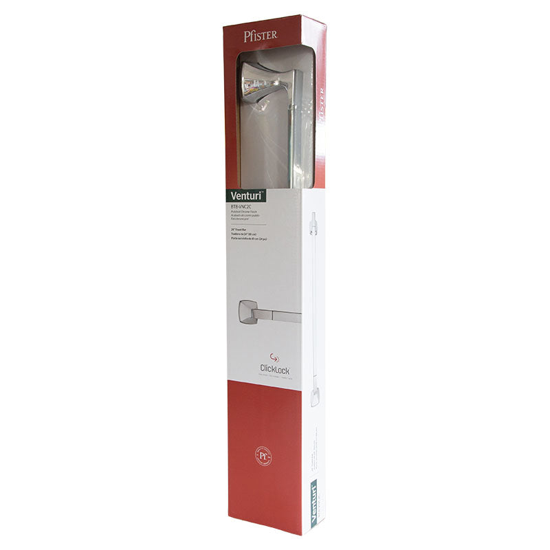 Barra para toalla cromada 24"