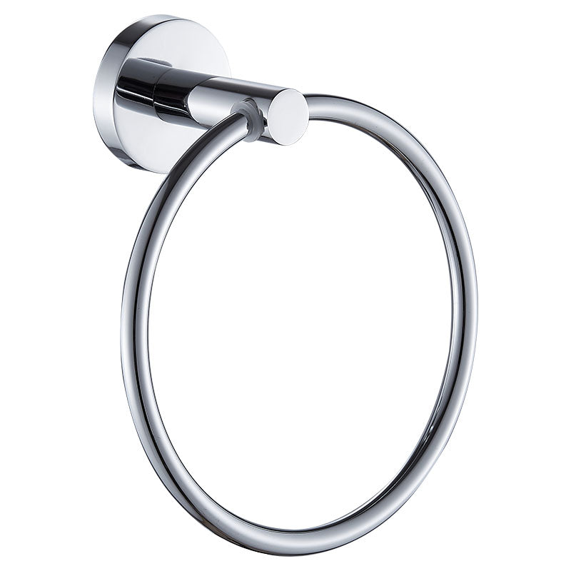 Barcelona chrome-plated ring towel holder