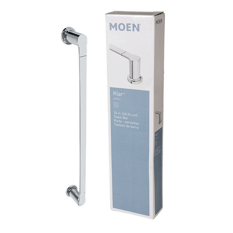 Toallero barra 24" cromo klar