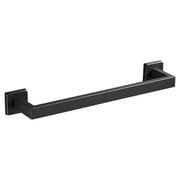 Black 60 cm towel bar