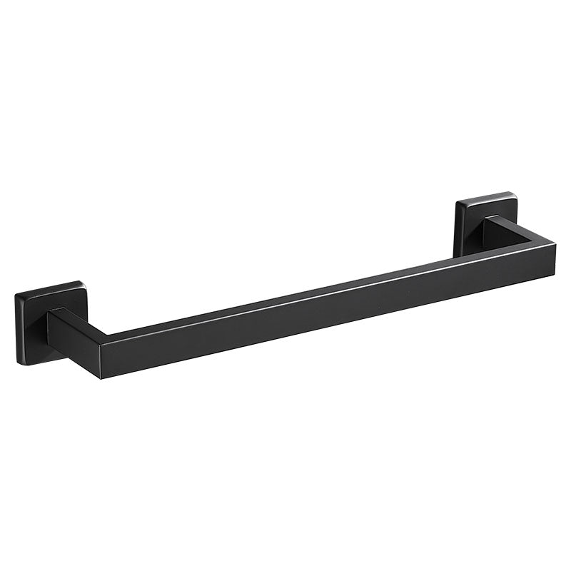 Black 60 cm towel bar