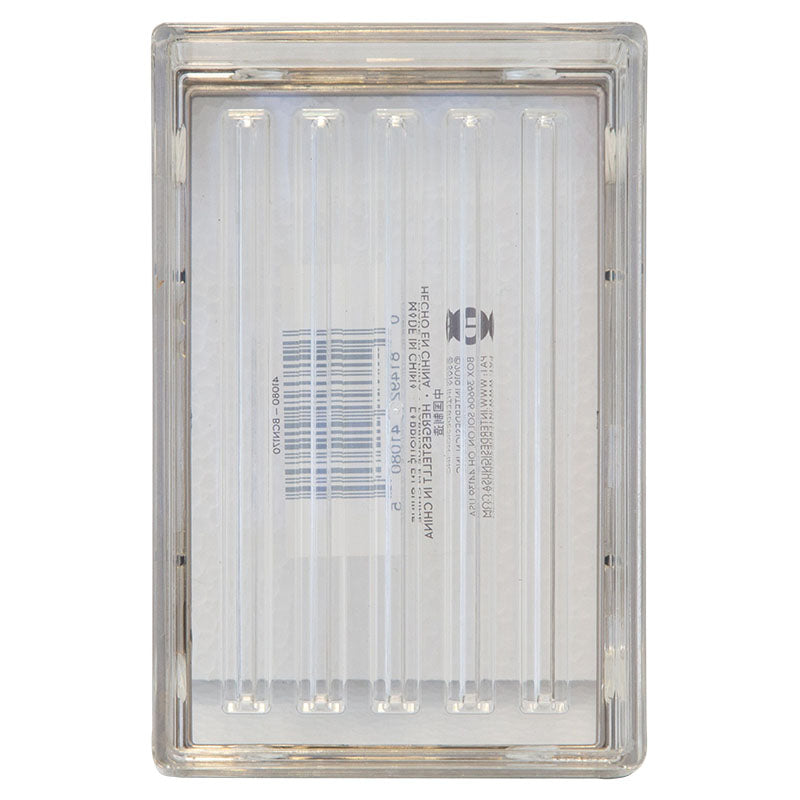 Clarity clear plastic soap dish