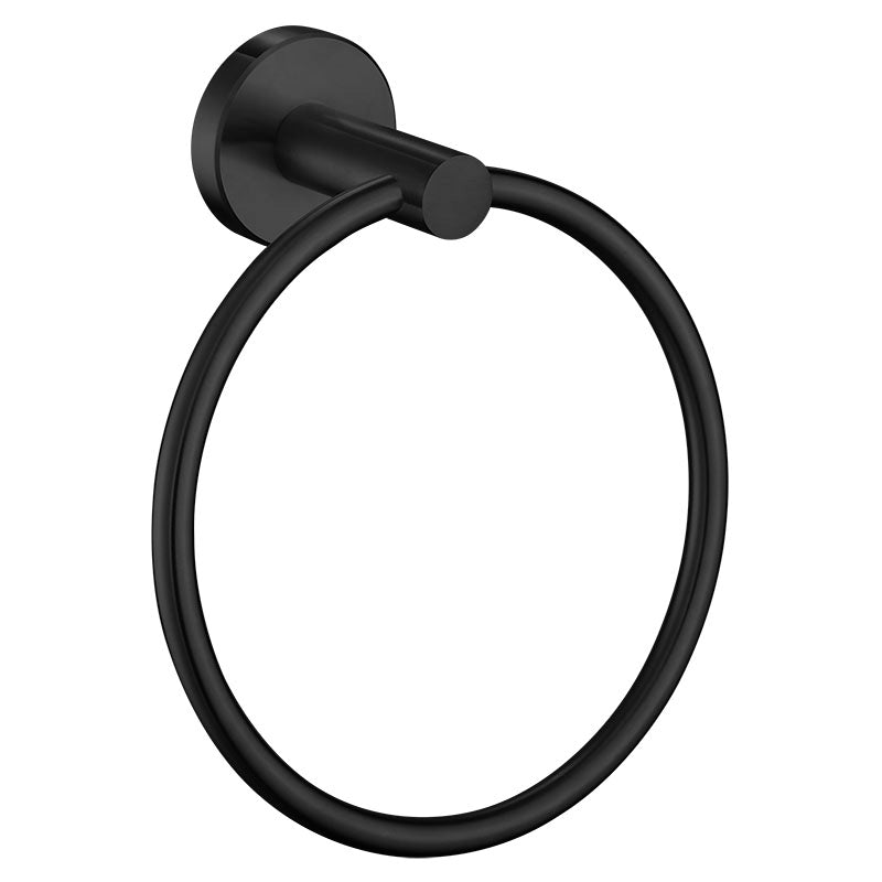Set de accesorios para baño  5 piezas negro mate Aqua Nuova Deluxe