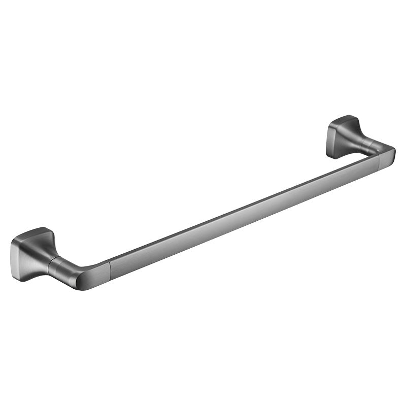 Set de accesorios para baño  5 piezas gris gunmetal Aqua Nuova Deluxe
