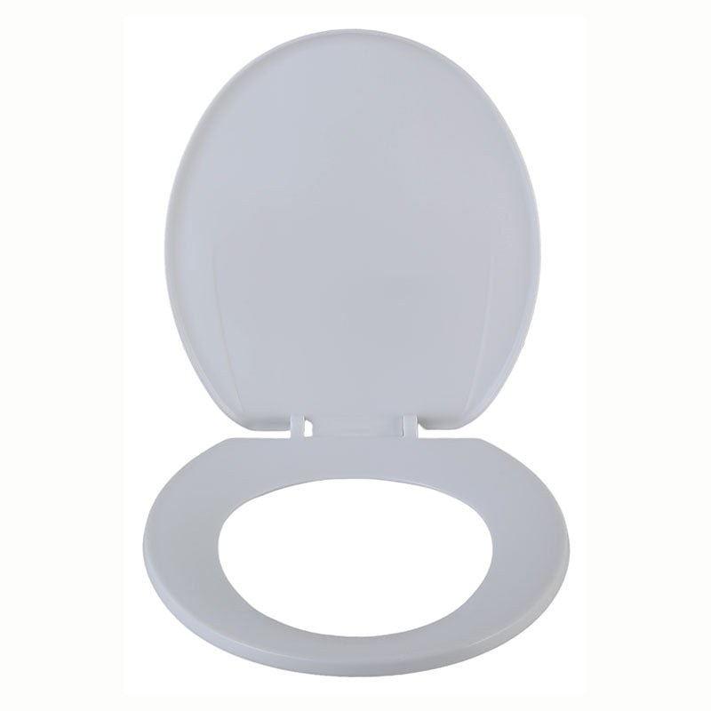Tapa para inodoro redondo plástica blanco Aqua Nuova