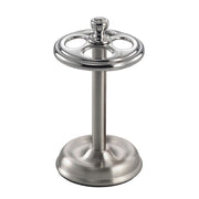 York Toothbrush Holder, Satin Stainless Steel, Silver