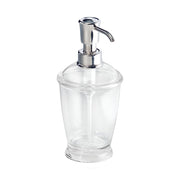 Franklin transparent plastic soap dispenser