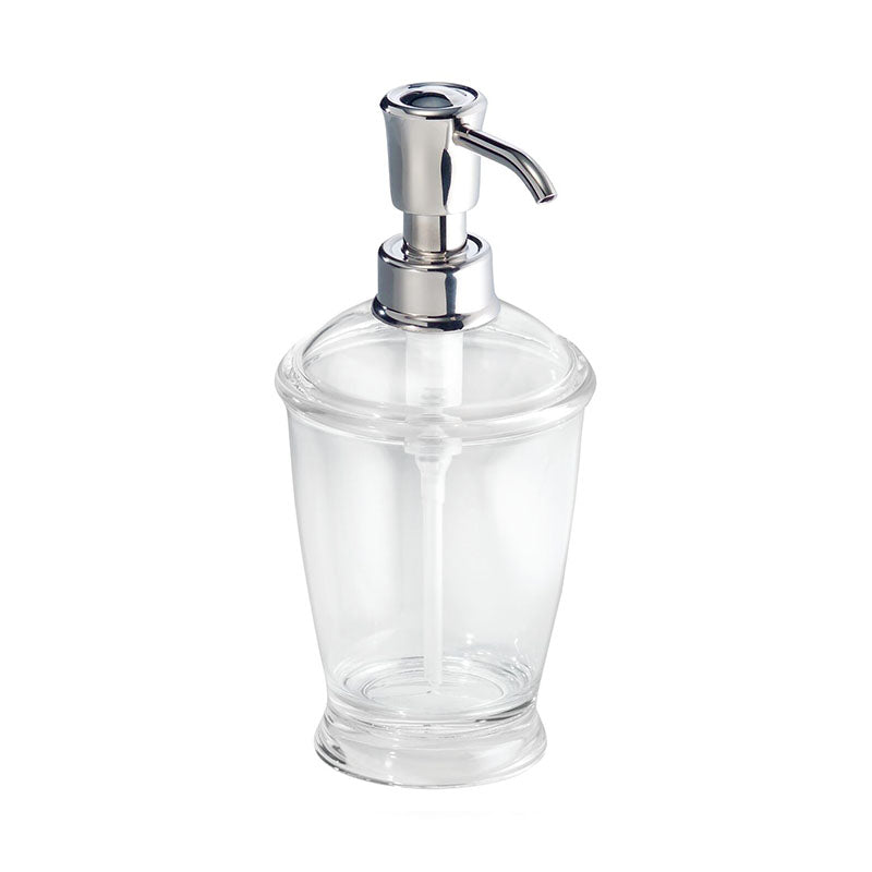 Franklin transparent plastic soap dispenser