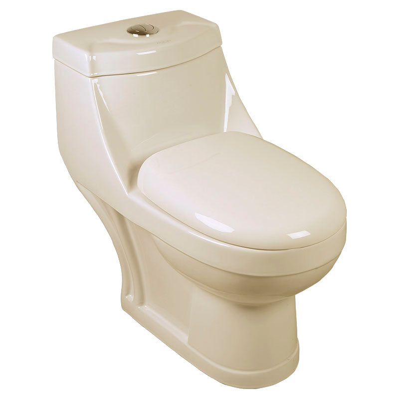 Inodoro Dante Aqua Nuova una pieza bone elongado descarga doble
