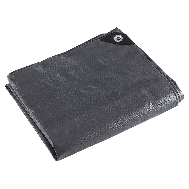 Lona gris 3x4 polietileno uso rudo protección UV Tezza