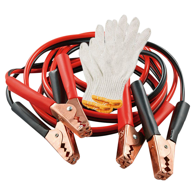 Cables de arranque automotriz 400 A incluye guantes Majic