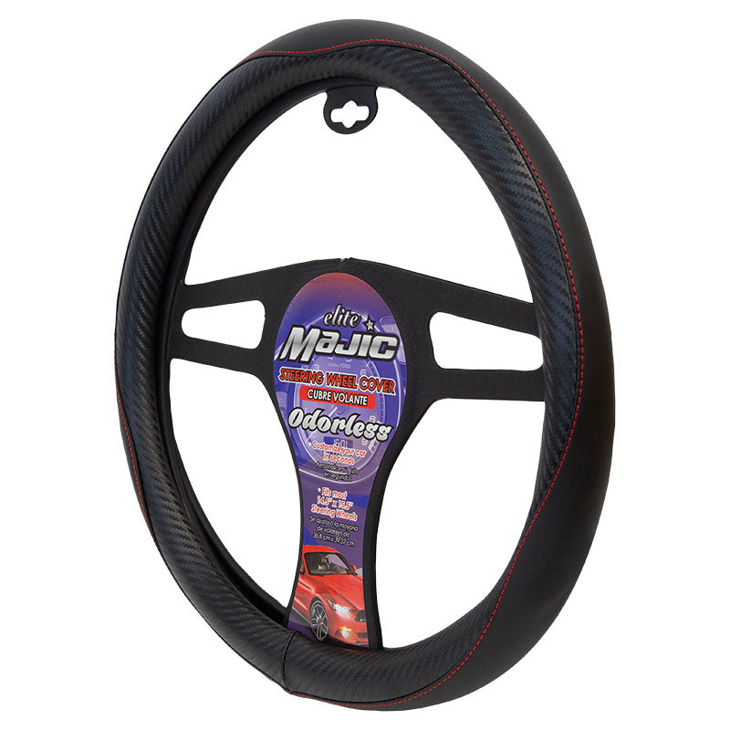 Cubrevolante negro y rojo Majic