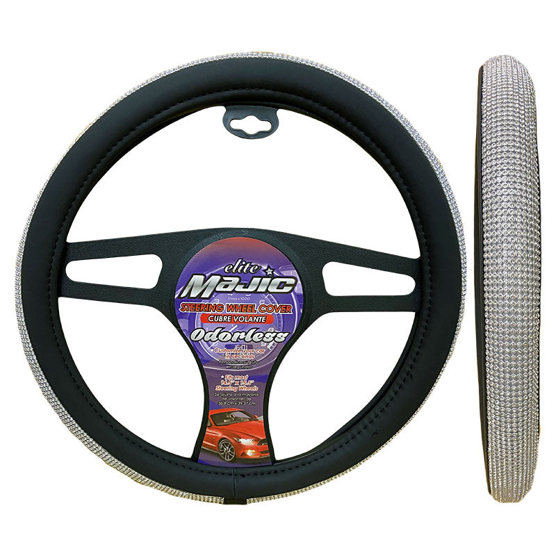 Cubrevolante plateado Majic