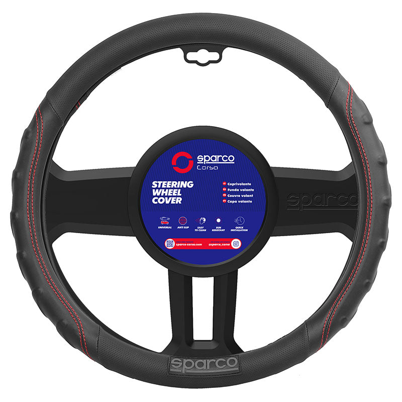 Cubrevolante SPS102RD negro sparco