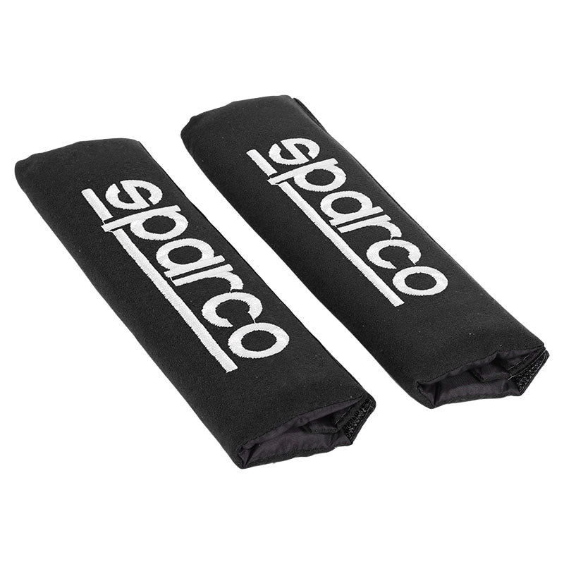 Almohadillas negras para cinturón Sparco