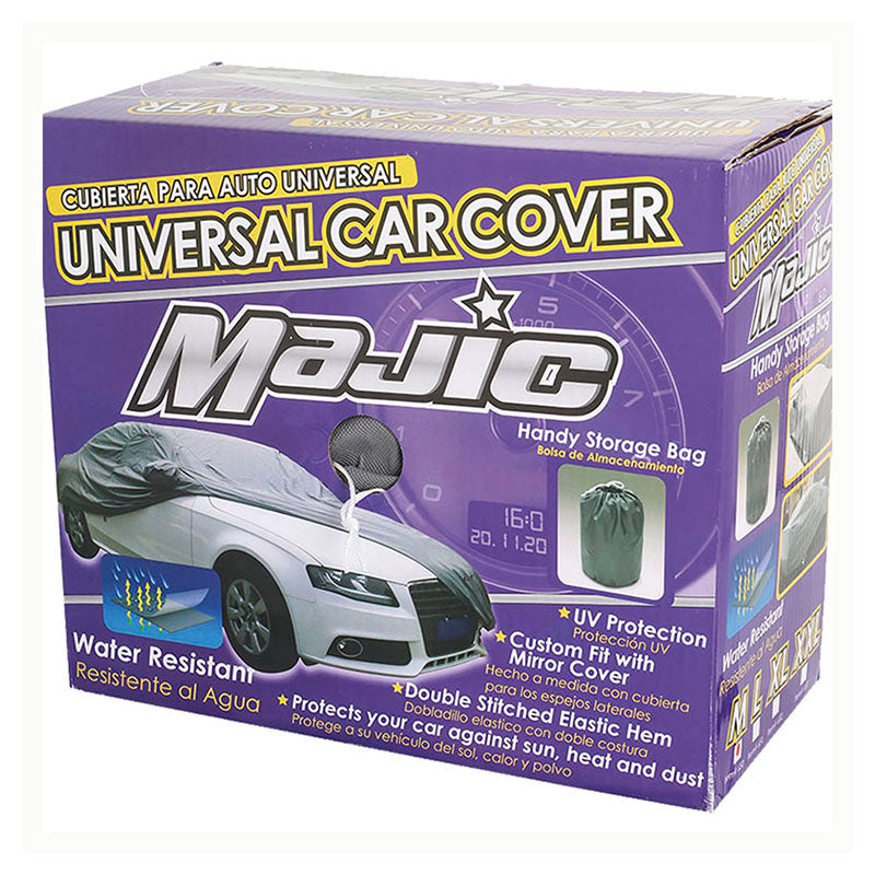 Universal car cover size M gray Majic