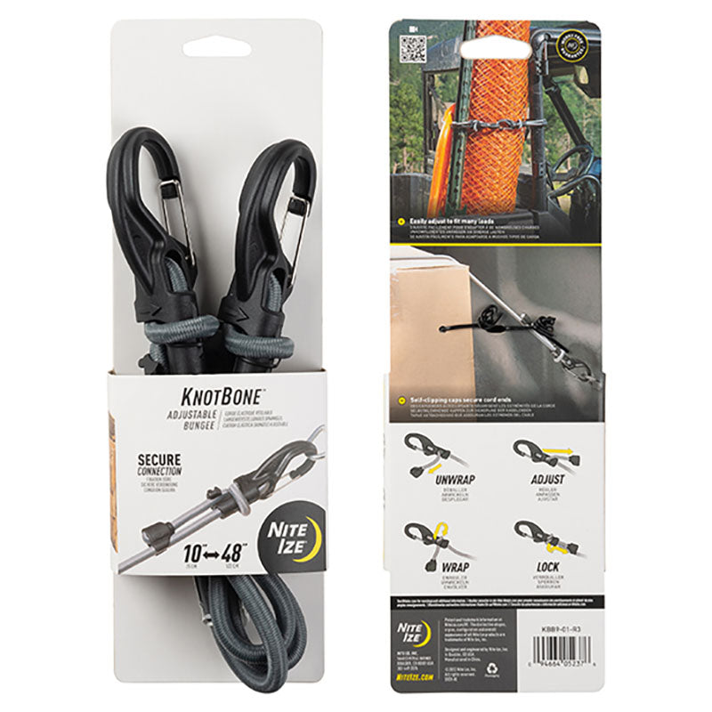Adjustable bungee cord 25 - 122 cm