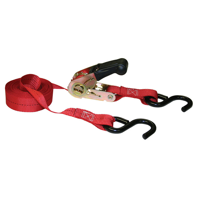 2.4 m Ratchet Tie-Down Strap 400 lb Max Load Keeper