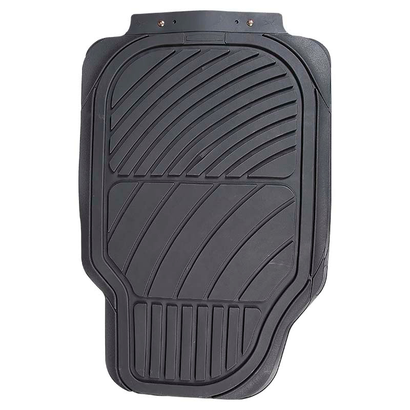 Set 4 alfombras para carro Pacific caucho negro