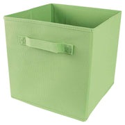 Green Fabric Storage Cube 28 x 28 x 28 cm